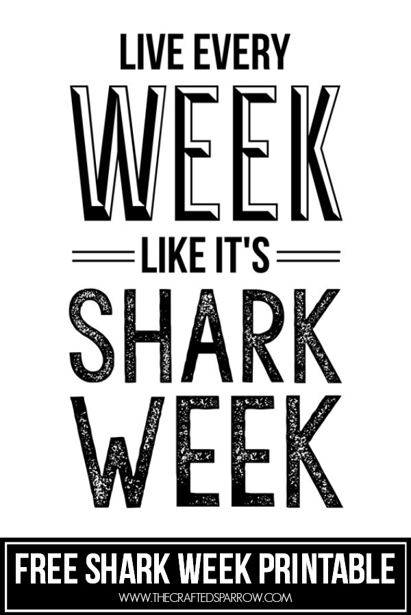 Shark-Week-Printable
