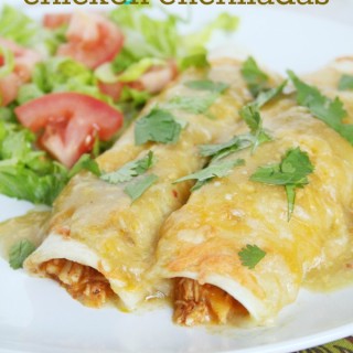 Spicy Ranch Chicken Enchiladas