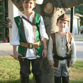 Robin Hood & Little John {Halloween 2012}