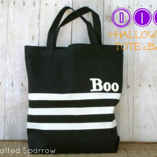 Simple Halloween Tote