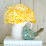 Coffee Filter Peonies Flowers