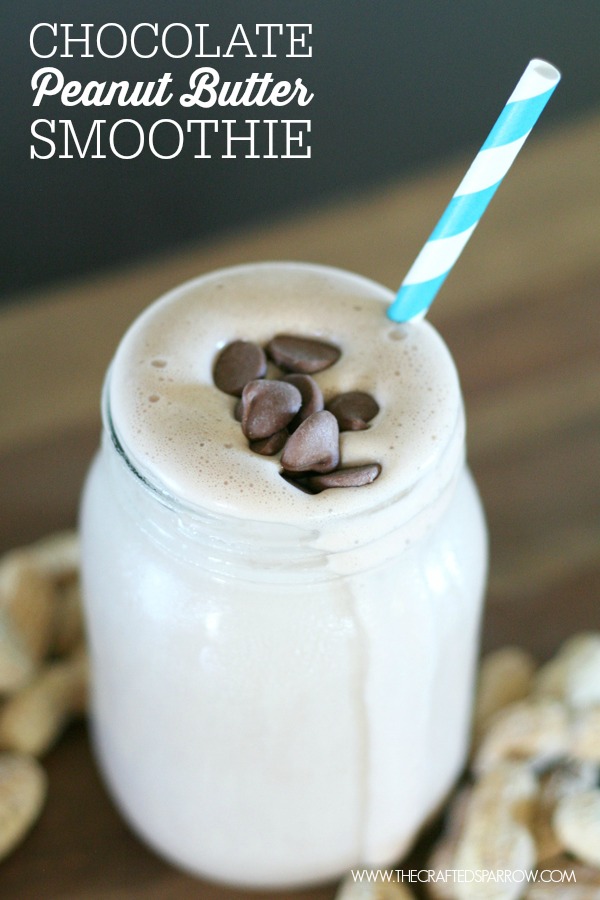 Chocolate Peanut Butter Smoothie