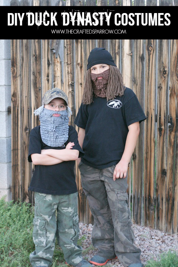 Diy Duck Dynasty Costumes The Crafted Sparrow