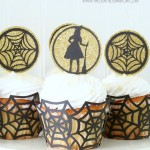 Easy Halloween Cupcake Toppers & Wrappers