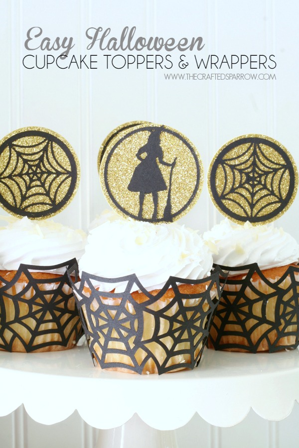 Halloween Cupcake Toppers & Wrappers