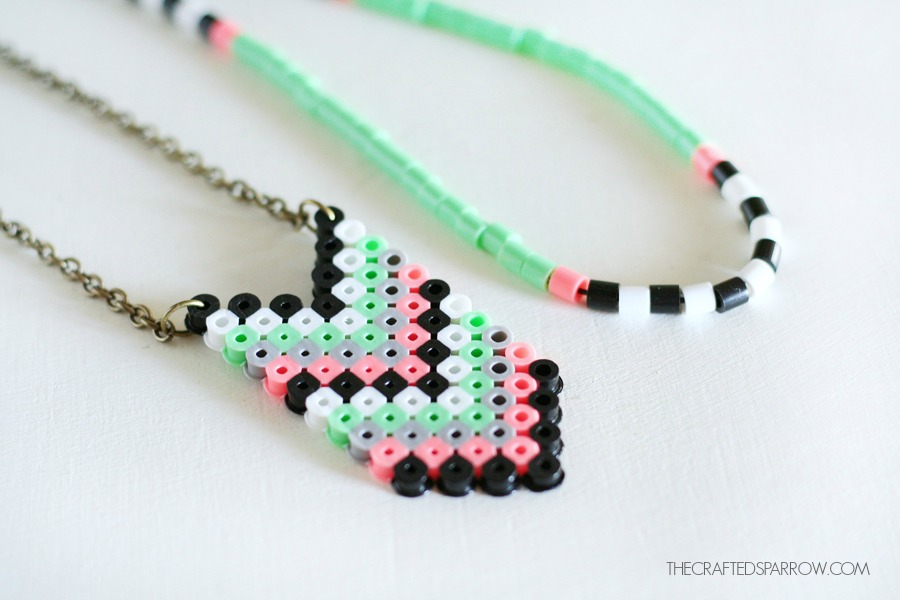 Perler Bead Necklaces 13 1