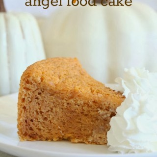 Pumpkin Angel Food Cake