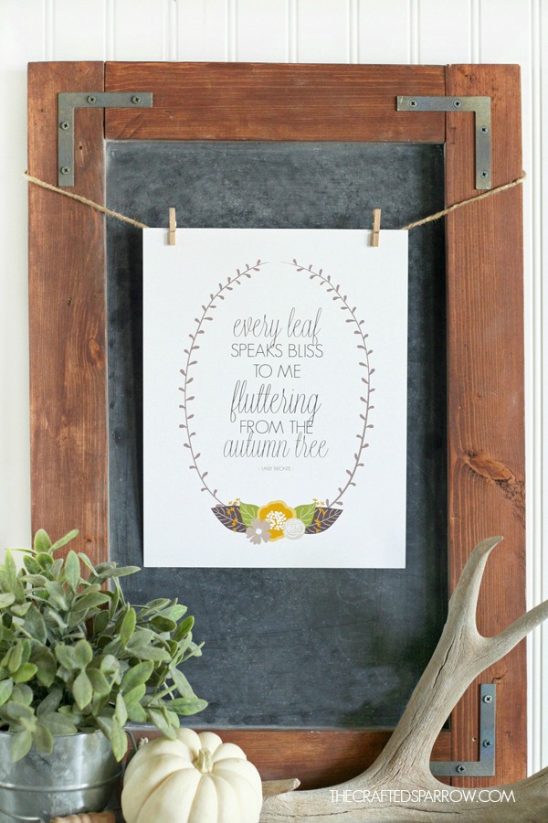 Free Fall Printable