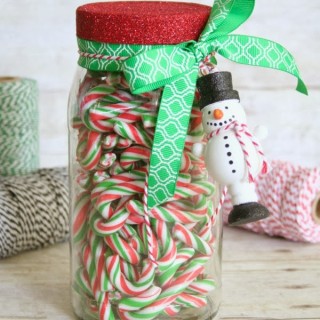 Glittered Jar & Ornament Gift Packaging