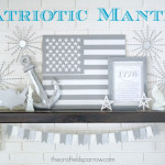 4th of July Patriotic Mantle