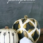 Tribal Inspired Pumpkins