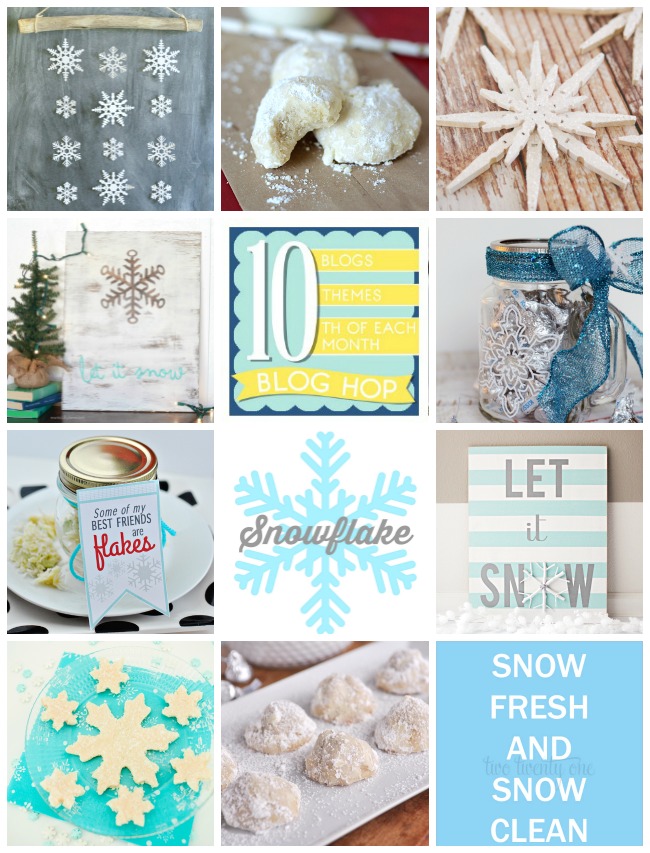 Blog Hop Snowflake