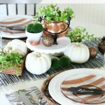 Copper Inspired Fall Tablescape