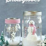 DIY Mason Jar Snowglobes