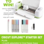 Cricut Explore + Visa Gift Card Giveaway