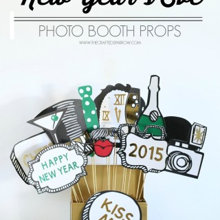 New Year’s Eve Photo Booth Props