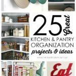 25 Kitchen and Pantry Organization Projects & Ideas