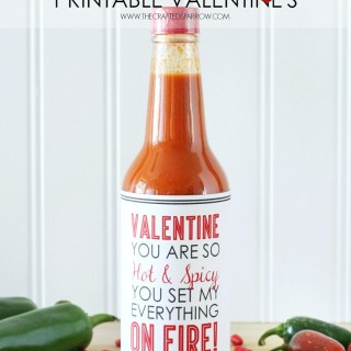 Hot & Spicy Valentine Printables