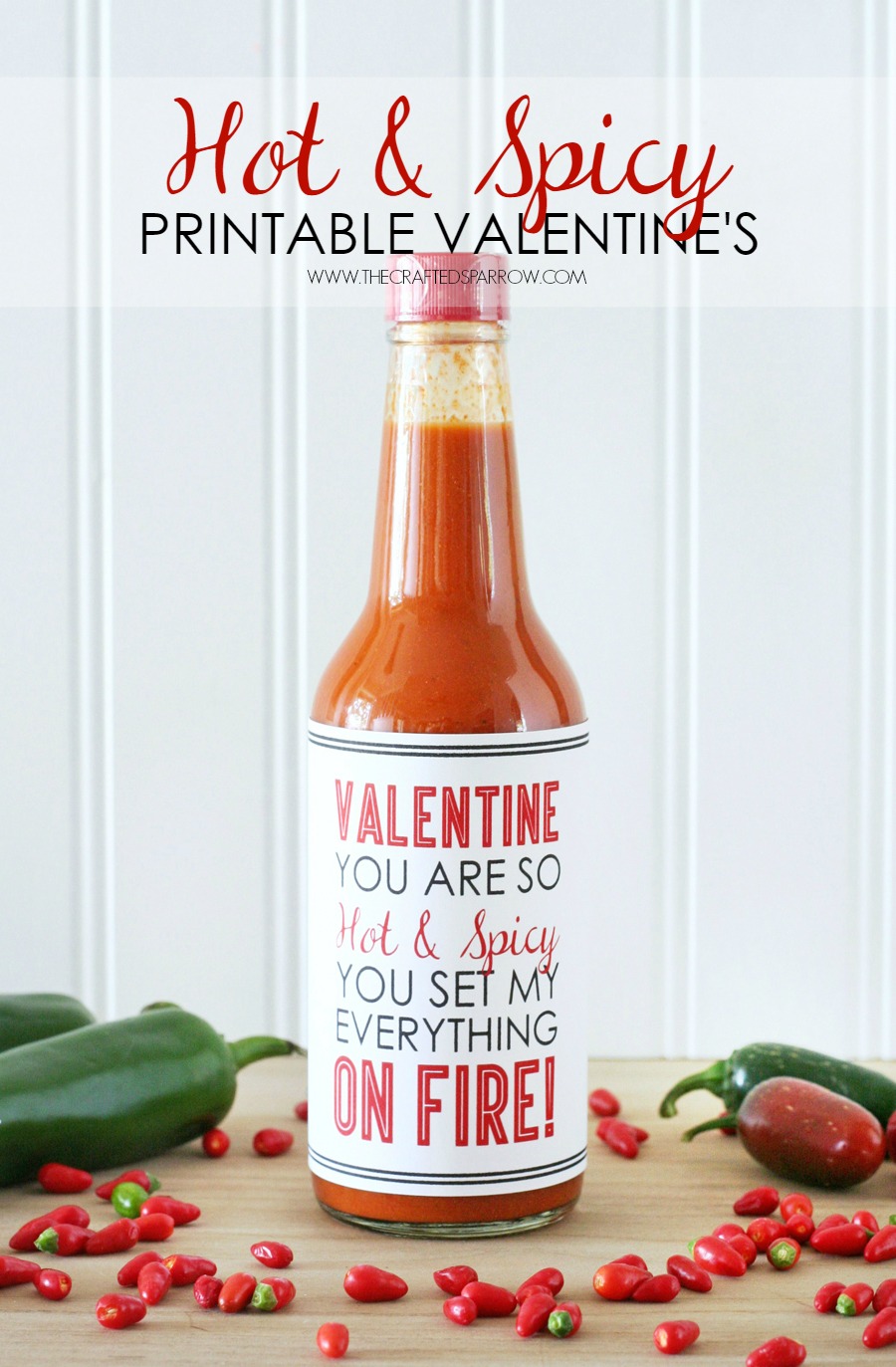 Hot & Spicy Valentine Printables