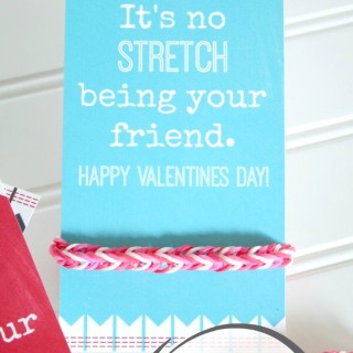 Loom Band Printable Valentine