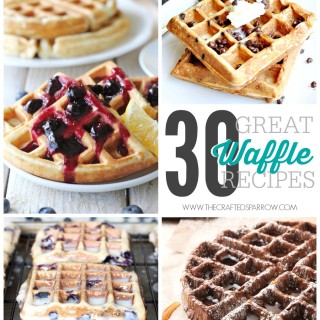 30 Great Waffle Recipes