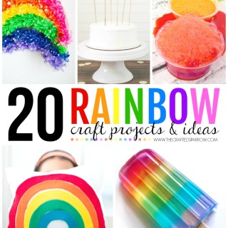 20 Rainbow Craft Ideas