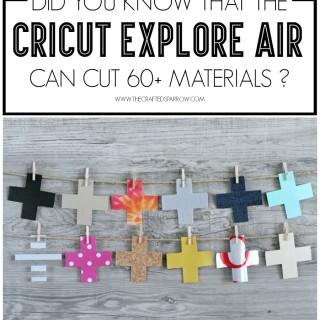 Cricut Explore Air:  What can it cut?