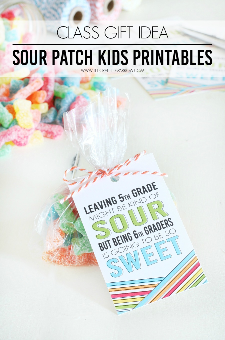 Class Gift Idea - Sour Patch Kids Printables