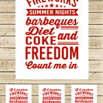 4th of July Printables