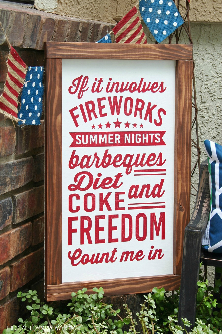 4th of July Sign