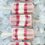 Strawberry Piña Colada Smoothie Pops