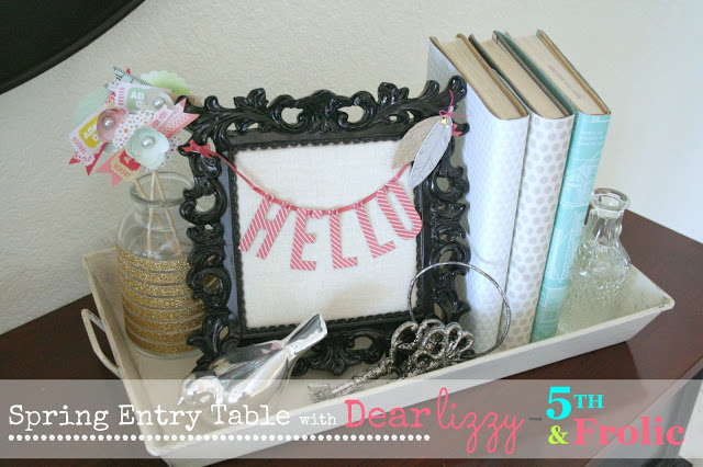 Spring Entry Table with Dear Lizzy – 5th & Frolic Products