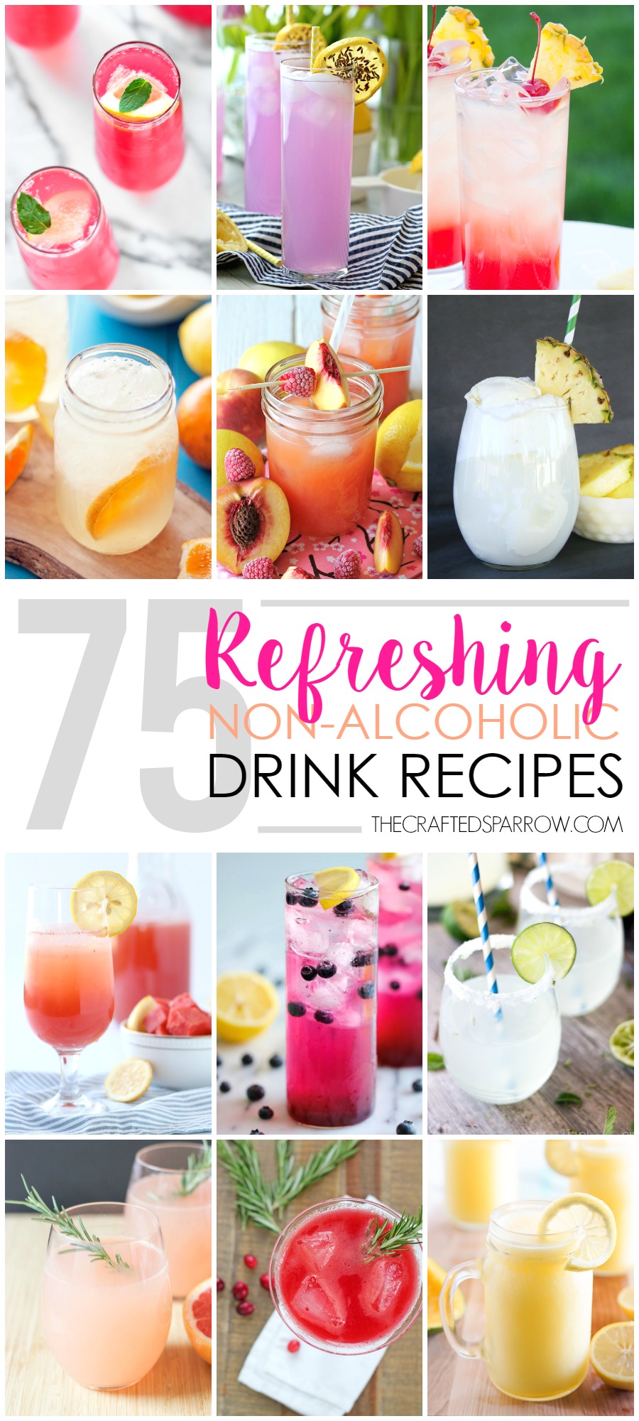 75 Refreshing Non-Alcoholic Drink Recipes