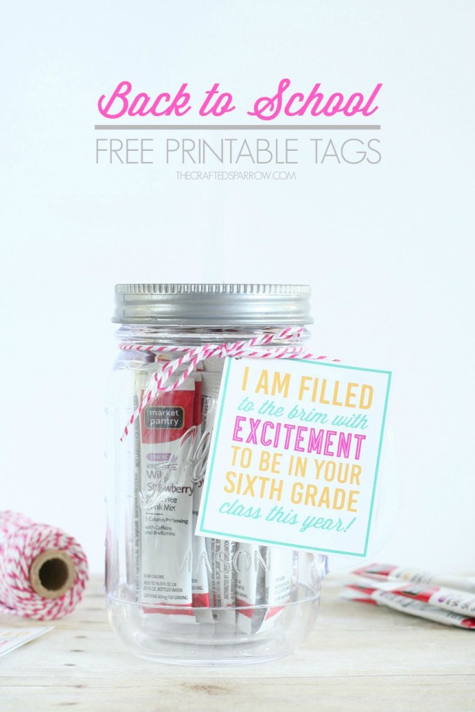 Free Printable Teacher Gift Tags - 1 - The Crafted Sparrow