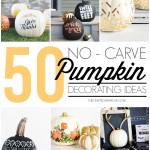 50 No-Carve Pumpkin Decorating Ideas