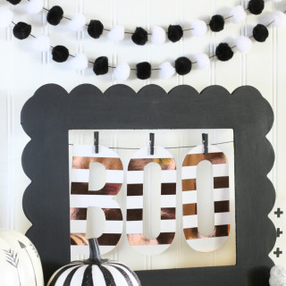 Easy Halloween Decor with Minc