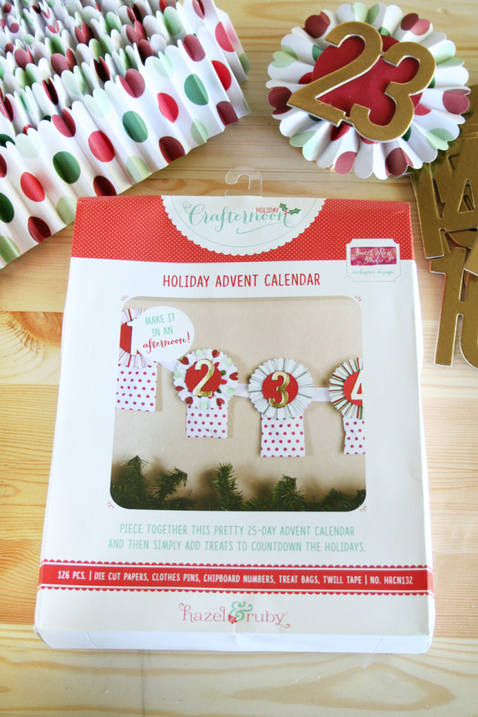 Holiday Advent Calendar Craft Kit