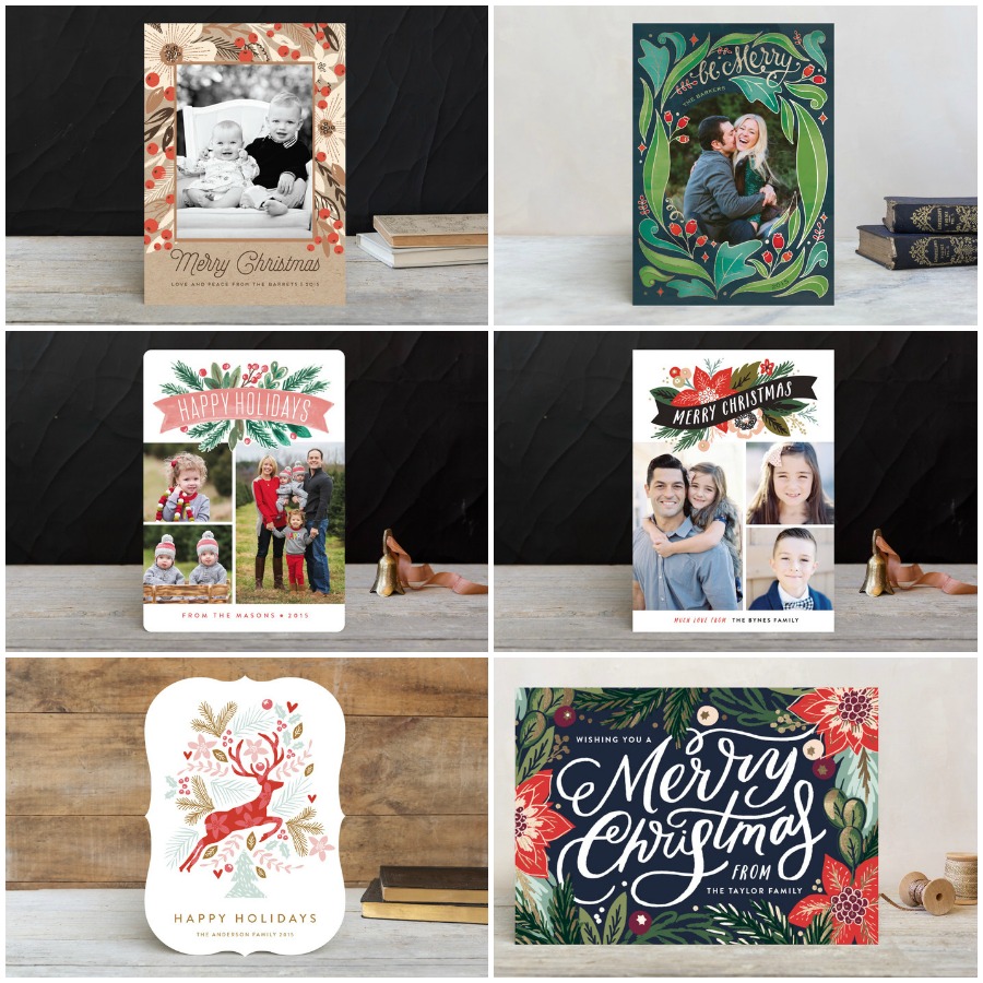 Minted Holiday Cards 2015