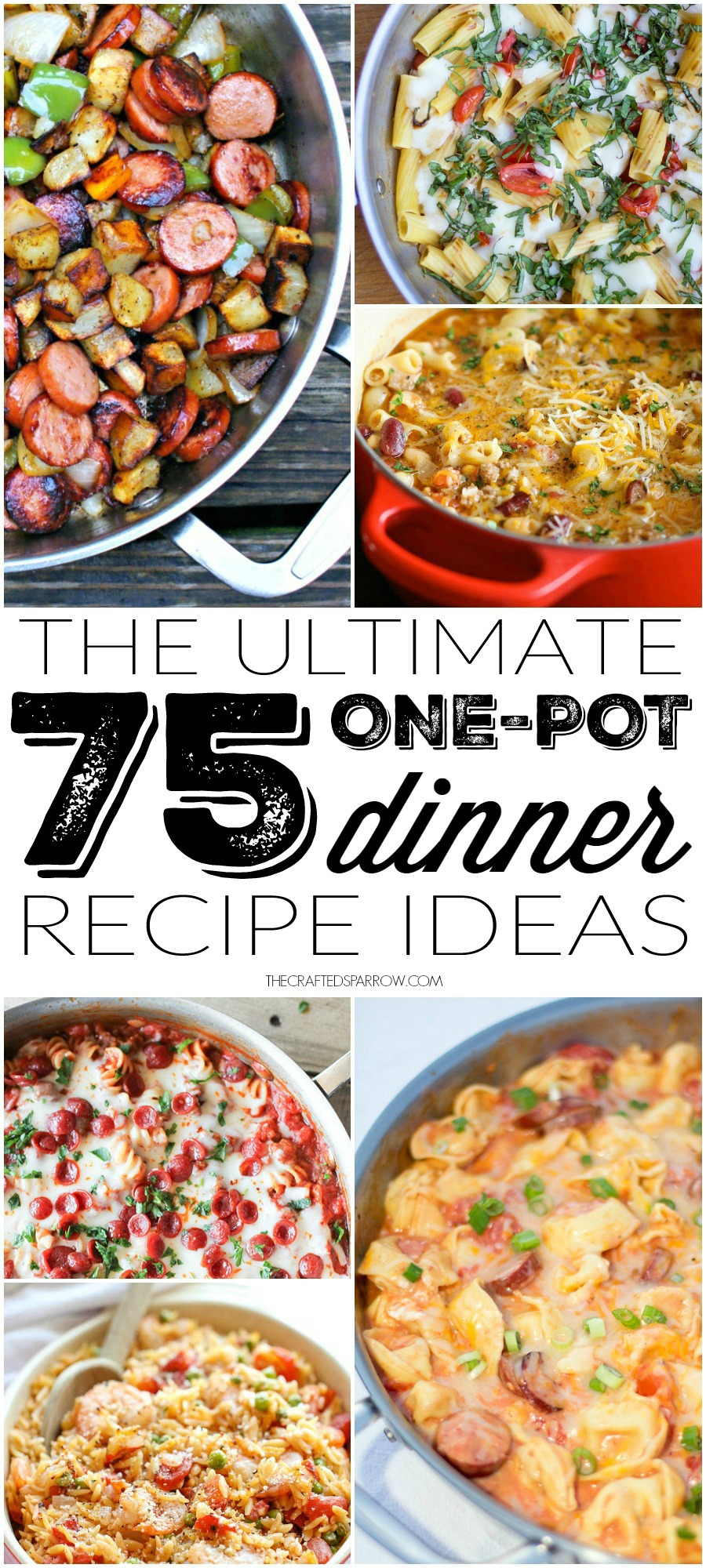 75 One-Pot Dinner Recipe Ideas