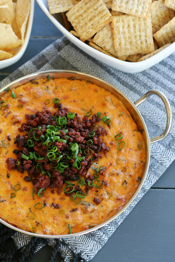 Chorizo Queso Dip The Crafted Sparrow