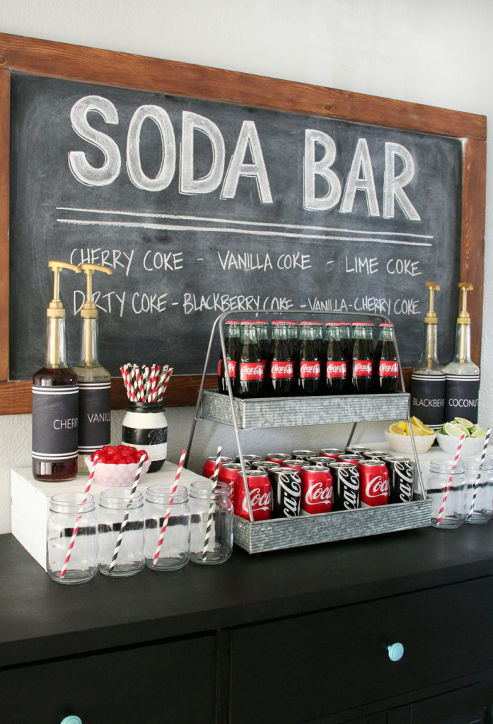 Coca Cola Soda Bar And Easy Game Day Desserts coca-cola-soda-bar-and-easy-game-day-desserts