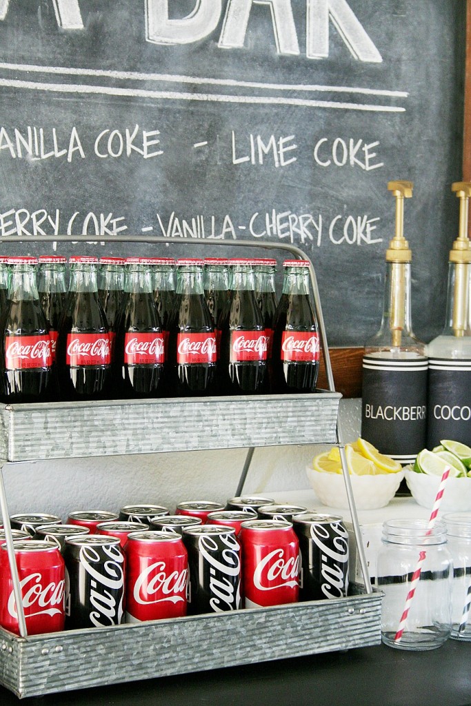 Coca Cola Soda Bar And Easy Game Day Desserts coca-cola-soda-bar-and-easy-game-day-desserts
