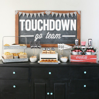 Chorizo Queso Dip and Football Party Ideas