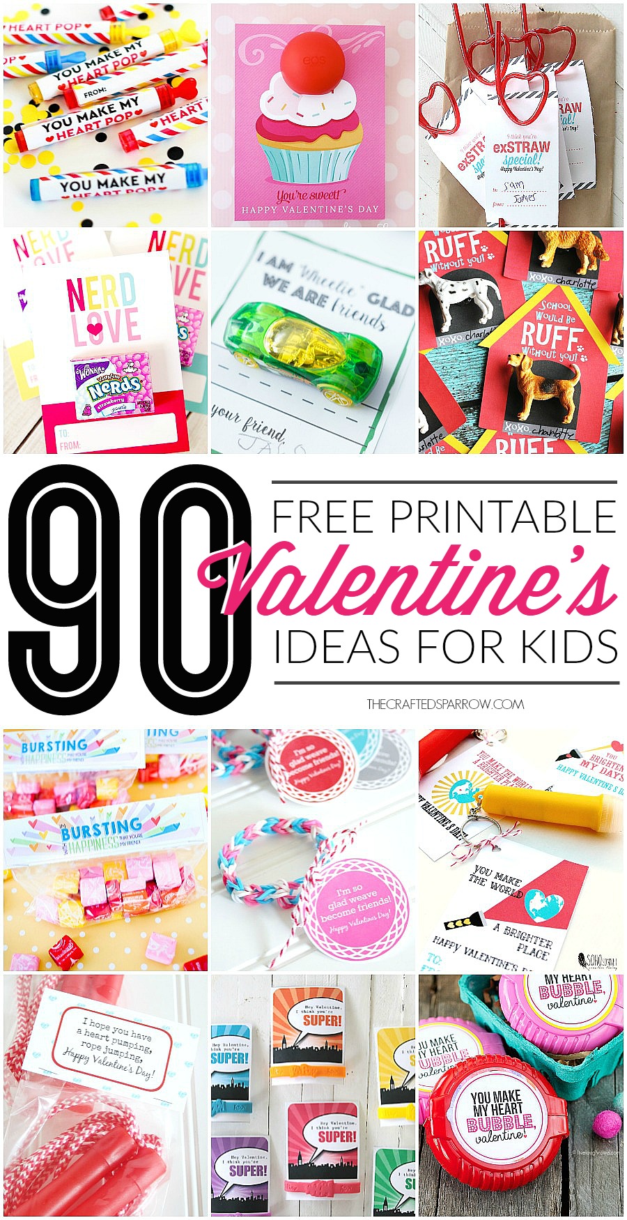 90 Free Printable Valentine's Day Ideas