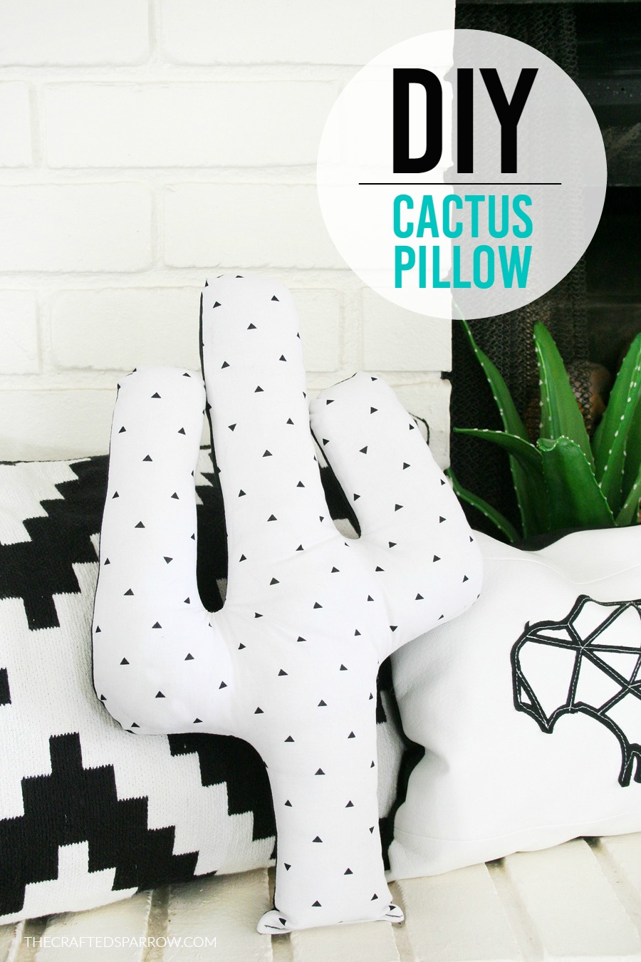 DIY Cactus Pillow