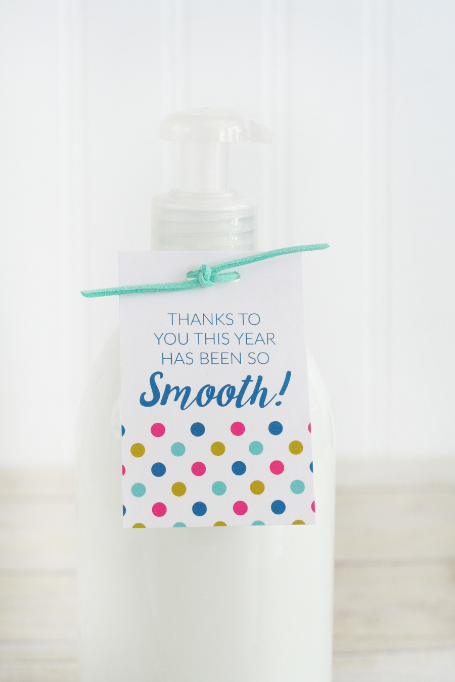 Teacher Appreciation Lotion Gift Idea & Tags