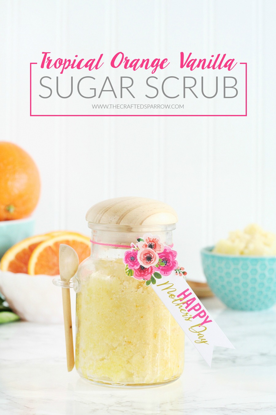 Tropical Orange Vanilla Sugar Scrub