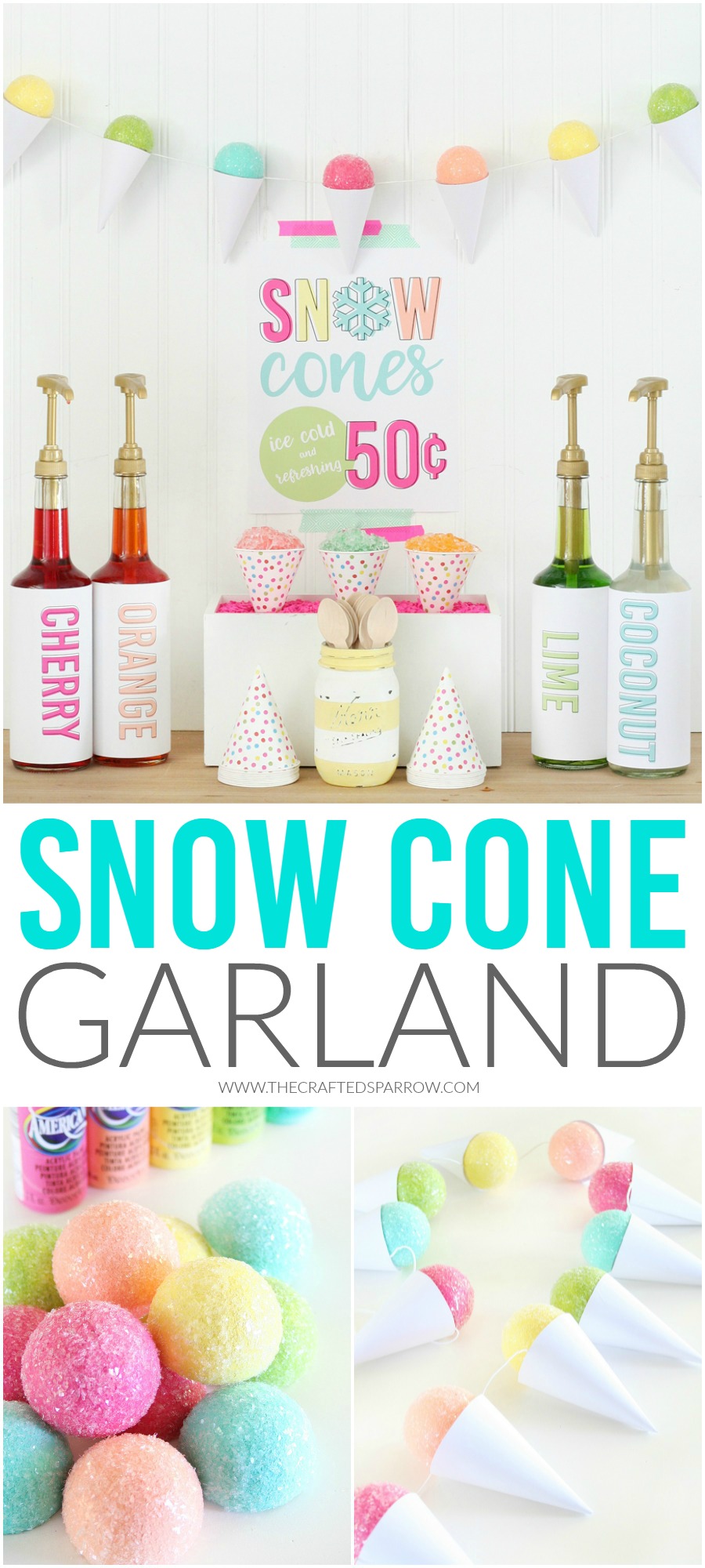 Colorful & Fun Homemade Snow Cone Slime Recipe