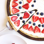 Fourth of July Berry Dessert Pizza