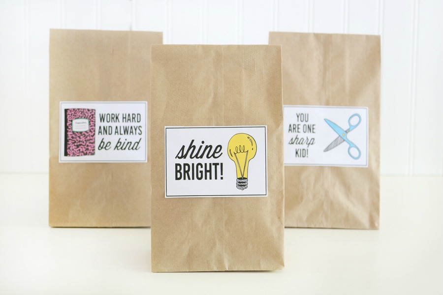 Back to School Printable Lunchbox Notes